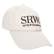 SPORTY & RICH SRWC embroidered cap 223347